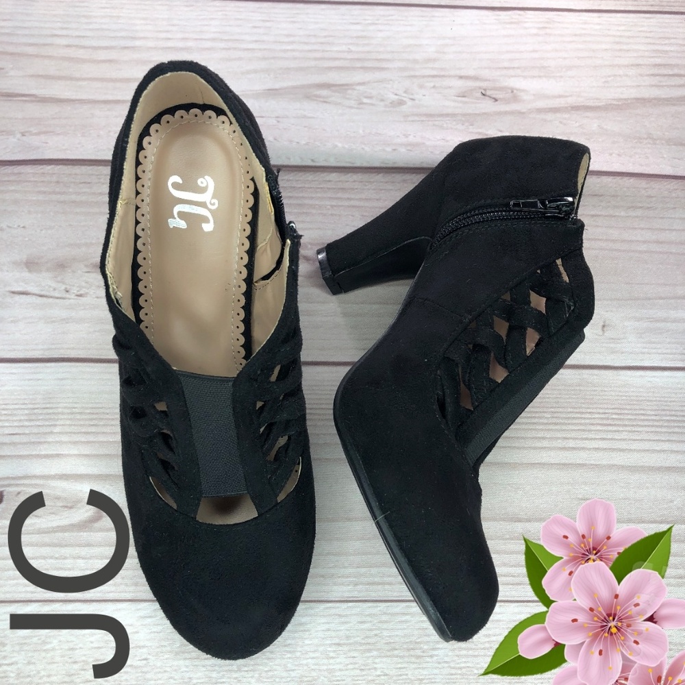 JC Ankle Boots Heels Size 7
